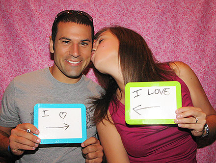 photo booth for lovers