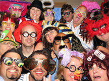 large photo booth group
